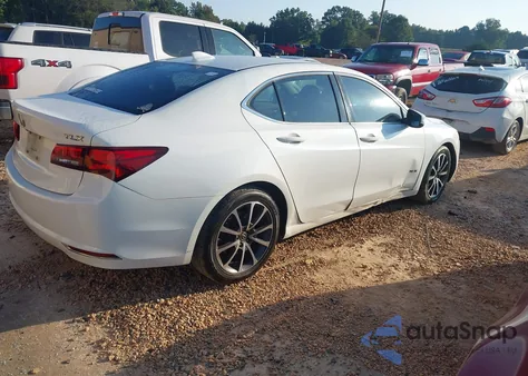 2015 Acura Tlx V6 Tech z USA, uszkodzony, nr VIN 19UUB2F58FA011486